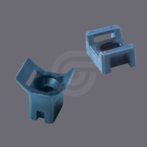 Metal Detectable Saddle Tie Mounts